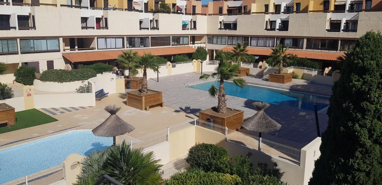 Appartement-Gruissan-Port-T2-2chambres-5pers-climatisé-Parking-ValFred Extérieur photo