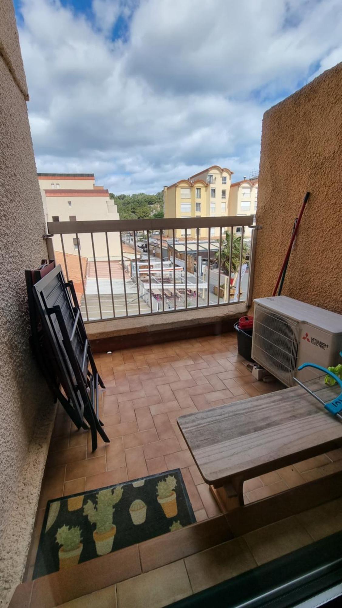 Appartement-Gruissan-Port-T2-2chambres-5pers-climatisé-Parking-ValFred Extérieur photo